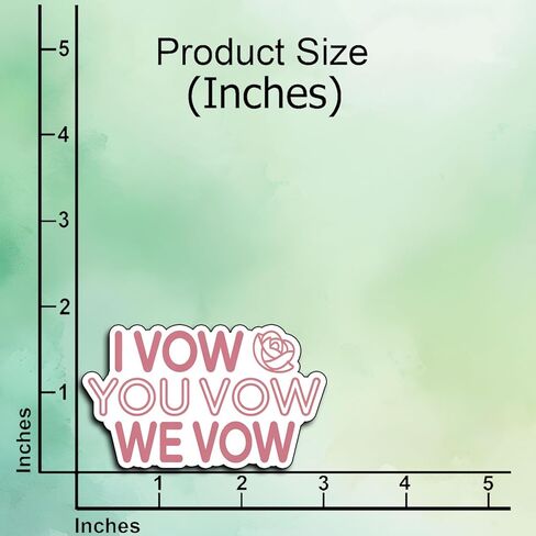 (3 قطع) ملصقات I Vow You Vow We Vow اقتباس مضحك ساخر الفكاهة هدايا ملهمة تحفيزية مقاومة للماء من الفينيل لزجاجة مياه Kindle ممتص الصدمات للسيارة وقبعة صلبة للهاتف المحمول 3x1.8 in Kuwait