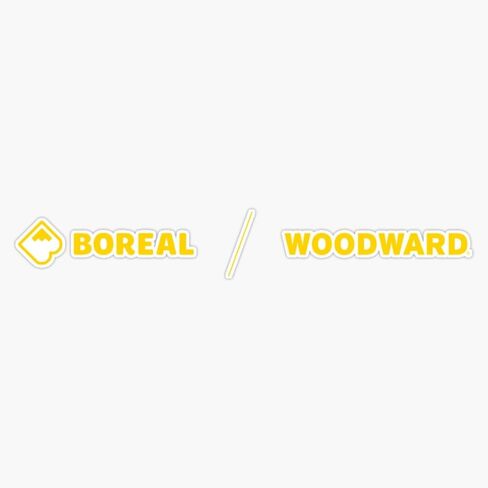 Boreal and Woodward Mountain Resorts, California Window Water Bottle Bumper Sticker Decal 5" in Kuwait
