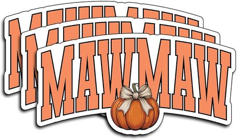 (3 قطع) ملصق ماماو يقطين الهالوين ملصقات فينيل للهالوين ملصقات مقاومة للماء للكمبيوتر المحمول والسيارة والهاتف زجاجة مياه بهلوان هدايا حفلات الخريف أكتوبر زي تزيين خدعة علاج شبكة العنكبوت الخريف 3x1.5 in Kuwait