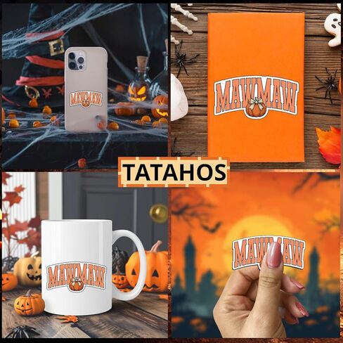 (3 قطع) ملصق ماماو يقطين الهالوين ملصقات فينيل للهالوين ملصقات مقاومة للماء للكمبيوتر المحمول والسيارة والهاتف زجاجة مياه بهلوان هدايا حفلات الخريف أكتوبر زي تزيين خدعة علاج شبكة العنكبوت الخريف 3x1.5 in Kuwait