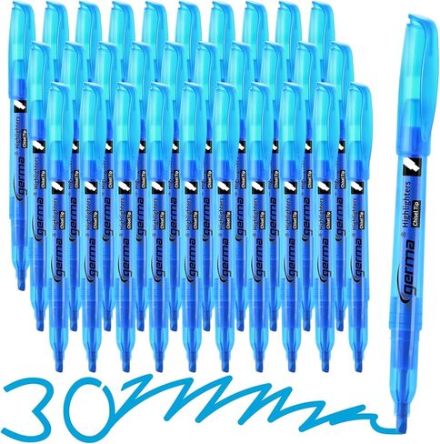 Assorted Colors Fluorescent Highlighters, 36 Pack, Chisel Tip Colored Highlighter Bulk, Quickly Drying, Perfect for Students Kids Adults Classroom, School, Office, Bible Study in Kuwait