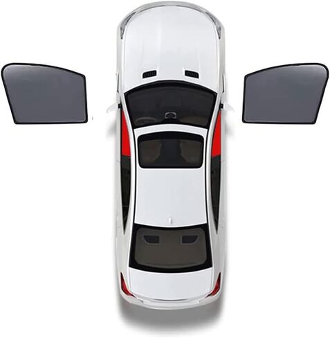 Car Side Window Sunshades for Audi A5 Coupe, Sun Protection Heat UV Foldable Triangular Rear Full Covers Interior Accessories Automotive,G in Saudi Arabia