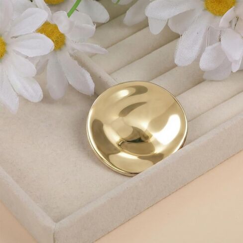 Gold Brooch Pin for Women Vintage Geometric Brooch Metal Irregular Round Gold Brooches for Women Men Lapel Pins for Clothes Dress Sweater Coat Wedding Party Birthday in Saudi Arabia