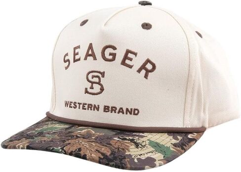 Cream/Camo Branded Snapback in Saudi Arabia