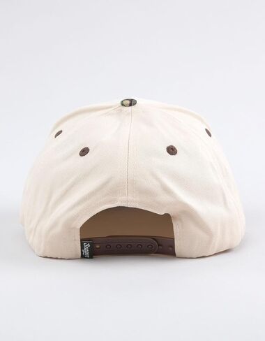 Cream/Camo Branded Snapback in Saudi Arabia