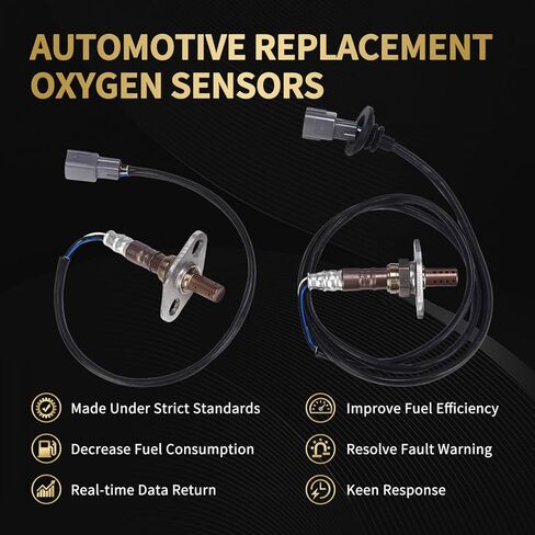 Oxygen O2 Sensor 234-9001 234-4189 Upstream Downstream Replacement for Toyota Tacoma SR5 Limited S-Runner Base DLX Pre Runner Extended Standard Cab 2.7L 3.4L 2000 2001 2002 2003 2004 2PCS in Kuwait