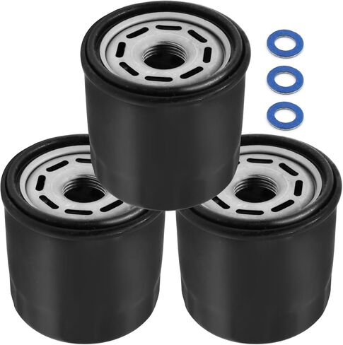 3 Pcs 90915-YZZF2 Oil Filters with Drain Plug Washers, Replacement for Toyota Replacement for Scion xA xB 2004 2005 2006, Replace 90915-10009 90915-YZZN1 in Saudi Arabia