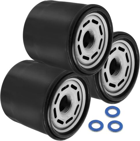 3 Pcs 90915-YZZF2 Oil Filters with Drain Plug Washers, Replacement for Toyota Replacement for Scion xA xB 2004 2005 2006, Replace 90915-10009 90915-YZZN1 in Saudi Arabia