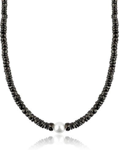 قلادة مطرزة بالأحجار الكريمة الطبيعية للنساء، مجوهرات بوهيمية مصنوعة يدويًا، كريستالات علاجية، قلادة مطلية بالفضة، هدية عيد الميلاد للنساء، مقاس 18 بوصة in Kuwait