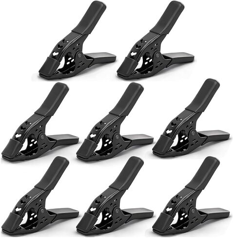 20-Piece Spring Clamps for Woodworking/Backdrop Stand/Pool Cover / 4-inch Tarp Clamps Heavy Duty Clips Spring Clips Metal Clamp Large Heavy Duty Clamps in Kuwait
