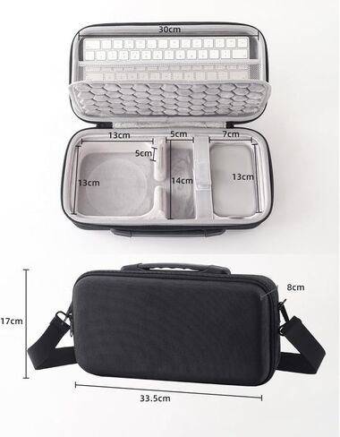 Storage Case for Mac mini M4,Fit for Magic Keyboard,Mouse and Trackpad All-in-One Protective Box in Saudi Arabia