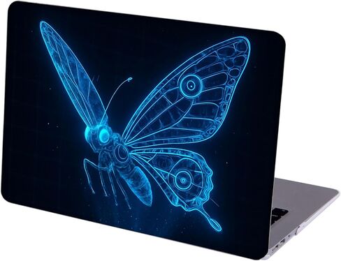 متوافق مع جهاز MacBook Air مقاس 15.3 بوصة، حافظة صلبة مع غطاء لوحة مفاتيح وواقي شاشة (A2941، M2 Chip / A3114، M3 Chip / A3241، M4 Chip، إصدار 2023-2025) - الفراشات MC22192 in Saudi Arabia