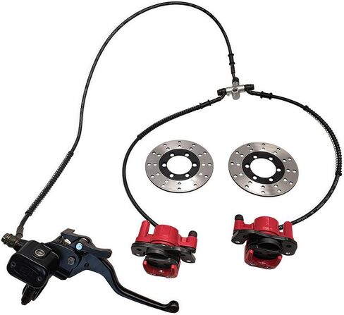 القرص الأمامي الفرامل الهيدروليكية أسطوانة رئيسية الفرجار تناسب 125cc 150cc 200cc الترابية ATV رباعية. in Saudi Arabia