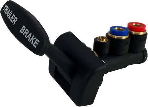 استبدال صمام التحكم في فرامل المقطورة للخدمة الشاقة 26503-1 GTD-26503-1 متوافق مع تطوير Freightliner GT، تكوين ثلاثي الاتجاهات، 2 من منافذ الدفع 3/8 بوصة، 1 من 1/4 بوصة دفع للداخل in Kuwait