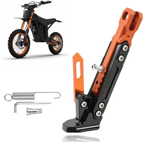 Adjustable Kickstand for Tutti Soleil01, Dirt Bike Side Support Stand Kickstand, Non-Slip, E-Bike Accessories Replacement Parts for Tutti Soleil01 in Kuwait