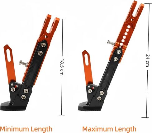 Adjustable Kickstand for Tutti Soleil01, Dirt Bike Side Support Stand Kickstand, Non-Slip, E-Bike Accessories Replacement Parts for Tutti Soleil01 in Kuwait