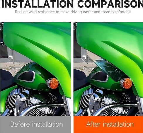 Motorcycle Aerodynamic Wings Fairings Wings Air Deflectors for Indian Chieftain Dark Horse Limited, Roadmaster Dark Horse/Limited 2019-2024 Fairing Side Shield in Kuwait