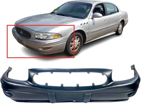 FitParts Compatible With Front Bumper Cover 2000 2001 2002 2003 2004 2005 Buick LeSabre Sedan 00 01 02 03 04 05. New, Primed & Ready for Paint. GM1000583 12335610 in Kuwait