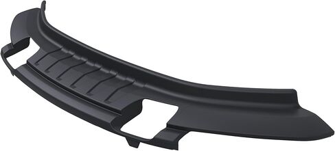 HECASA المصد الأمامي السفلي الستارة المتوافقة مع 2009-2014 Ford F-150 4WD مع استبدال فتحات مصابيح الضباب ل9L3Z17626B FO1095228 3 قطع لوحة عاكسة لسد الهواء مزخرفة باللون الأسود in Saudi Arabia