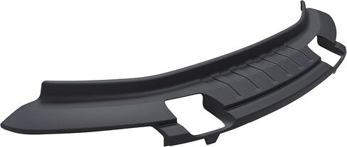 HECASA المصد الأمامي السفلي الستارة المتوافقة مع 2009-2014 Ford F-150 4WD مع استبدال فتحات مصابيح الضباب ل9L3Z17626B FO1095228 3 قطع لوحة عاكسة لسد الهواء مزخرفة باللون الأسود in Saudi Arabia