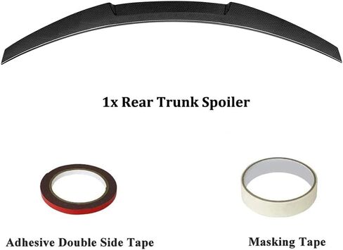 for Volkswagen VW Passat 2010-2016 Carbon Fiber Rear Boot Spoiler Wing Refit M4 in Kuwait