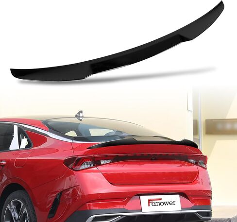 Rear Spoiler Wing Compatible with 2021 2022 2023 2024 for Kia K5 Sedan EX/GT/GT-Line/LXS 2021 2022 2023 for Kia K5 Sedan LX Gloss Black Rear Trunk Spoiler in Kuwait