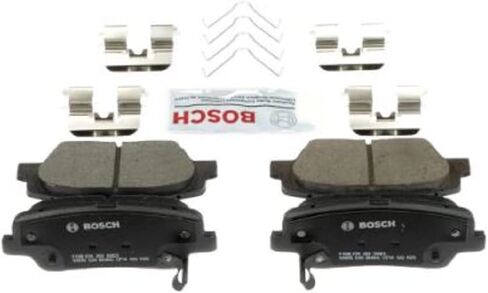مجموعة وسادات فرامل قرص السيراميك الفاخرة من BOSCH BC1916 - متوافقة مع سيارات مختارة Hyundai Santa Fe وSanta Fe Sport وSanta Fe XL؛ مؤخرة in Saudi Arabia