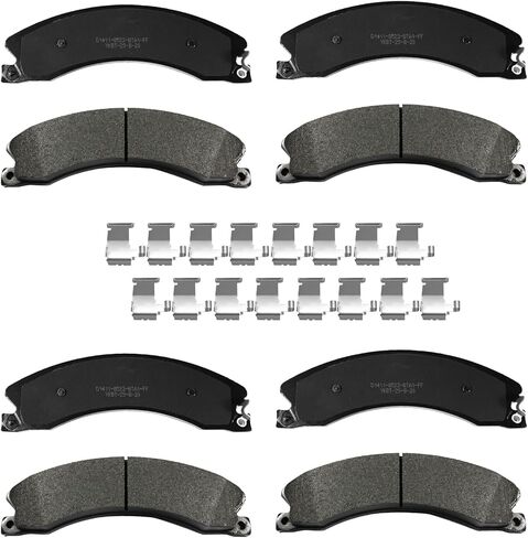 Ceramic Brake Pads Front and Rear Fit for Nissan NV1500/NV2500/NV3500 2012-2021, NISSAN TITAN XD 2016-2022 in Kuwait