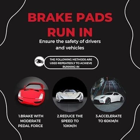 Ceramic Brake Pads Front and Rear Fit for Nissan NV1500/NV2500/NV3500 2012-2021, NISSAN TITAN XD 2016-2022 in Kuwait