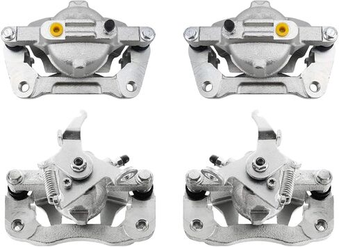 AutoShack Front & Rear Brake Calipers Replacement for 2009-2012 Dodge Journey 4-PC Set in Saudi Arabia
