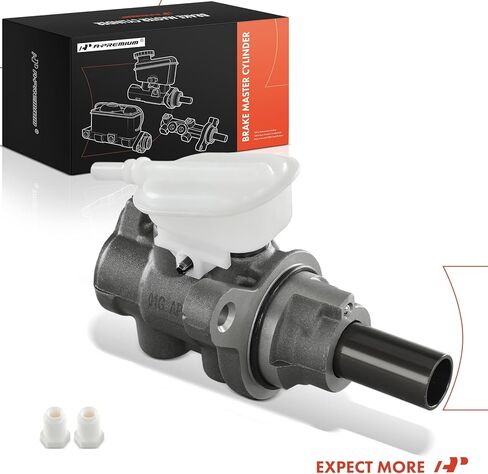 A-Premium Brake Master Cylinder with Reservoir and Cap Compatible with Ford Vehicles - Focus 2009, Non-ABS Breaks in Saudi Arabia