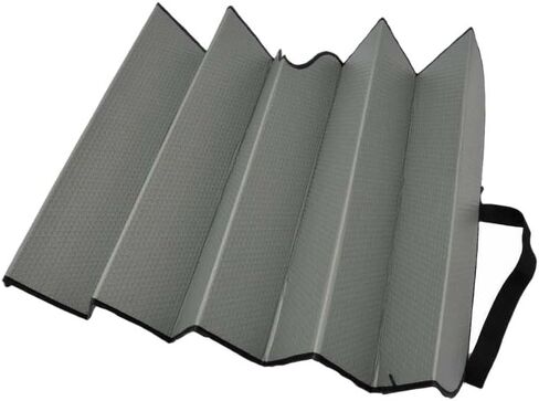 Sunshade Windshield for Car Truck & SUV, Black Heat Protection, Sunscreen Blocks UV Rays and Keeps Vehicle Cool Gray Sunshade (58 x 24 Inch) (Gray - 58" x 24") in Saudi Arabia