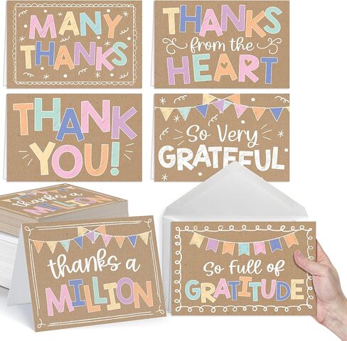 54 Bulk Rustic Thank Thank You Warks - Wedding Thank You Cards with Occants Bulk و Baby Shower Thank You Thanks You Thuap in Kuwait