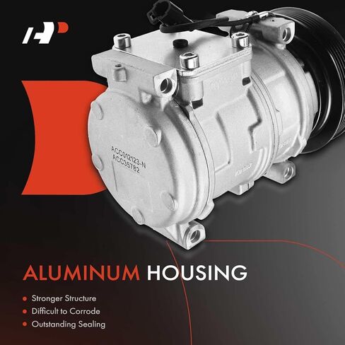 A-Premium Air Conditioner AC Compressor with Clutch Compatible with Jeep Grand Cherokee 4.0L 1993-1997, with 10PA17C Compressor in Saudi Arabia
