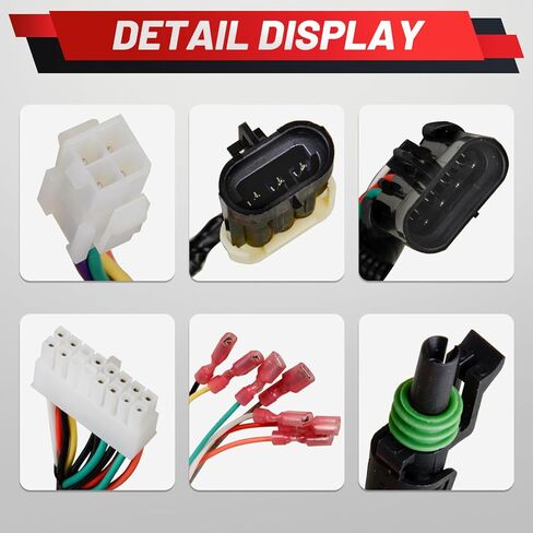 Upgraded 625805 Complete Main Wiring Harness with Port Control Wire Compatible with 2010-2022 Golf Cart EZGO TXT48 Replace 625805 in Kuwait