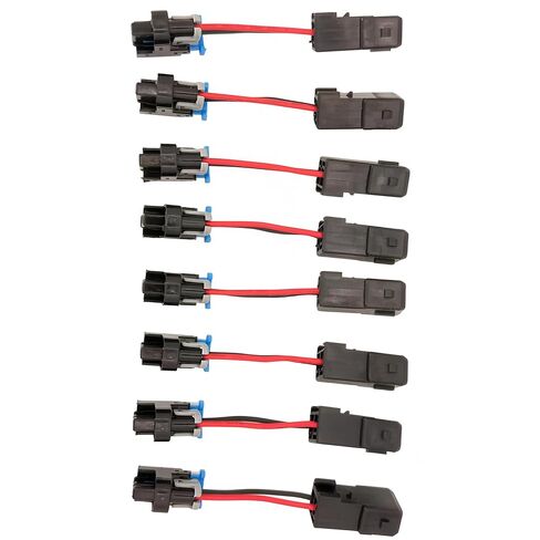 Fuel Injector Adapter EV1 Harness to Mini-Delphi/Multec 2, Replace 17113553 25317628, Compatible with GM LS Truck 4.8 5.3 6.0 LQ4 LQ9 LR4 LM7 LM4 L33 Silverado Sierra Tahoe Yukon Suburban in Saudi Arabia