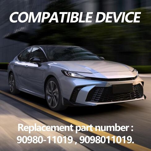 2 قطعة مقبس أسلاك إشارة الضوء الانعطاف، متوافق مع Toy0ta 4Runner Camry Sci0n iQ tC الجبهة بدوره ضوء إشارة تسخير كابل موصل ضفيرة استبدال 90980-11019 in Saudi Arabia