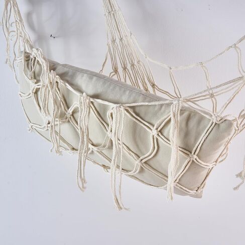 Macrame Wall Hanging with Tassels, Boho Decor with Gold Star Accents in Saudi Arabia