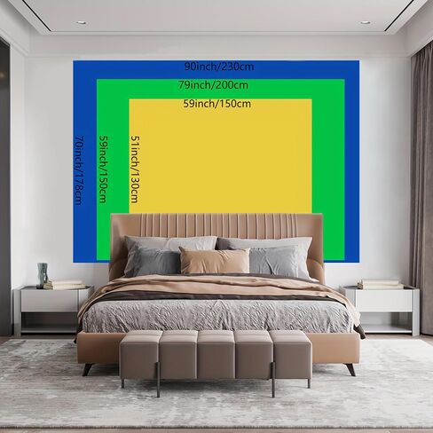 BSFHH Halloween Black Light Tapestry – UV Reactive Glow in the Dark Wall Hanging, Spooky Night Scene with Ghosts & Pumpkins, Haunting Home Decor for Parties, Bedroom, or Dorm (Guitar, 90L" x 70W", Unframed) in Kuwait