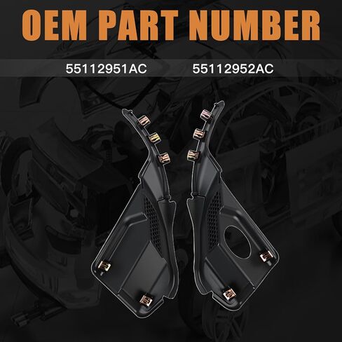 55112951AC 55112952AC Windshield Wiper Cowl Panel Grille fit for 2016 2017 2018 2019 2020 2021 Jeep Grand Cherokee 2Pcs Left & Right Side Window Cover Trim Panel Set in Kuwait