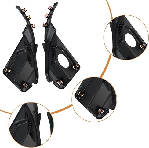 55112951AC 55112952AC Windshield Wiper Cowl Panel Grille fit for 2016 2017 2018 2019 2020 2021 Jeep Grand Cherokee 2Pcs Left & Right Side Window Cover Trim Panel Set in Kuwait