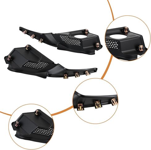 55112951AC 55112952AC Windshield Wiper Cowl Panel Grille fit for 2016 2017 2018 2019 2020 2021 Jeep Grand Cherokee 2Pcs Left & Right Side Window Cover Trim Panel Set in Kuwait