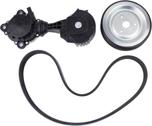 Accessory Drive Belt Tensioner Assembly w/Idler Wheel Engine Water Pump Pulley and Serpentine Belt for Mini Cooper Countryman Paceman 1.6L in Saudi Arabia