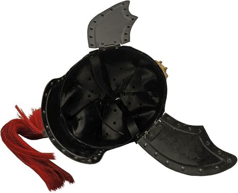 Red Plumed Brass Finished Wearable Replica Roman Centurion Helmet in Kuwait