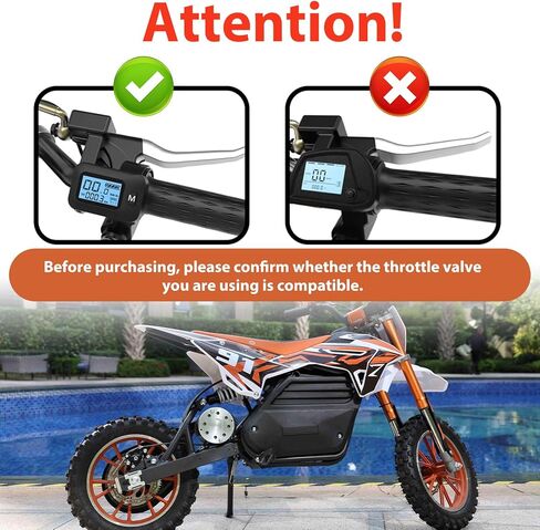 شاشة عرض مدمجة مع زر مفتاح M فقط بديل يناسب الدراجة الترابية الكهربائية Tuttio Soleil01، دراجة نارية كهربائية 48 فولت، لاحظ أن هذا الزر مع M غير متوافق مع الزر الذي لا يحتوي على M in Kuwait