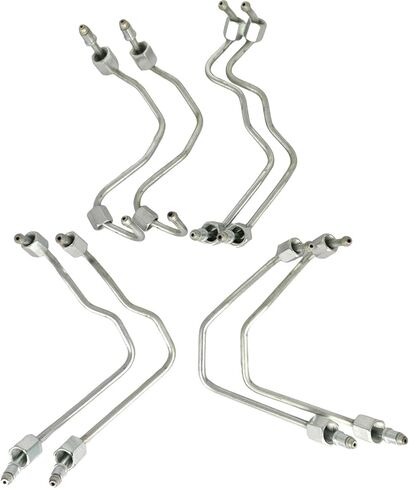 8X Fuel Injector Line Kit 12670468 Compatible with Chevrolet Express 2010-2016, Silverado Compatible with Duramax 6.6L Diesel LML LGH 2011-2016 12670469 12670460 12670471 98063063 8 Cyl Engine in Kuwait