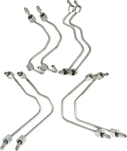 8X Fuel Injector Line Kit 12670468 Compatible with Chevrolet Express 2010-2016, Silverado Compatible with Duramax 6.6L Diesel LML LGH 2011-2016 12670469 12670460 12670471 98063063 8 Cyl Engine in Kuwait