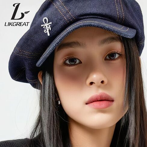 LIKGREAT Ankh Cross Brooch with Eye of Horus Stainless Steel Egyptian Brooch Lapel Pin for Suits Ancient Protection Amulet Jewellery in Kuwait