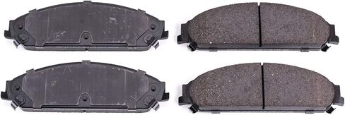 PowerStop Front Brake Pads For Chrysler 200 2013-14 |300 2005-23 |Dodge Avenger 2013-14 |Caliber 2008-09 |Challenger 2009-23 |Dodge Charger 2006-23 - Z16 Ceramic Brake Pads Replacement, 16-1058 in Saudi Arabia