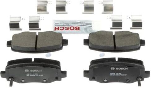 BOSCH BC1734 QuietCast Premium Ceramic Disc Brake Pad Set - Compatible with Select Chrysler 200; Jeep Cherokee; REAR in Saudi Arabia